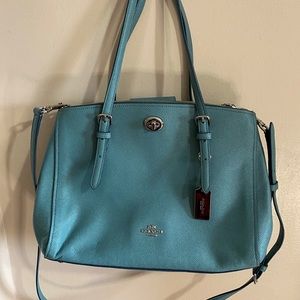 COACH Double zip tote